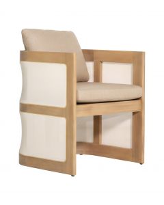ZUTOMAYO FURNITURE 6点セット 110996 - Bambun Dining Chair with Wheels Taupe