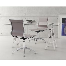 100379 - Glider Conference Chair Taupe