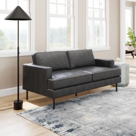 Oskar Plush Apartment Sofa | EQ3