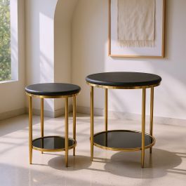 109775 - Koper Coffee Table Set Black