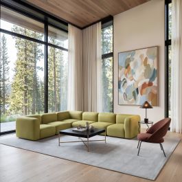 109996 - Biak Corner Chair Green