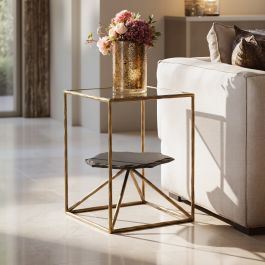 110601 - Ranol Side Table Brass