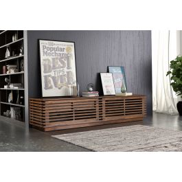 110881 - Linea Wide Entertainment Stand Walnut