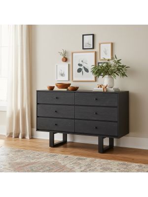 zuo modern dresser Zuo Modern LA Double Dresser in Walnut and White 800332