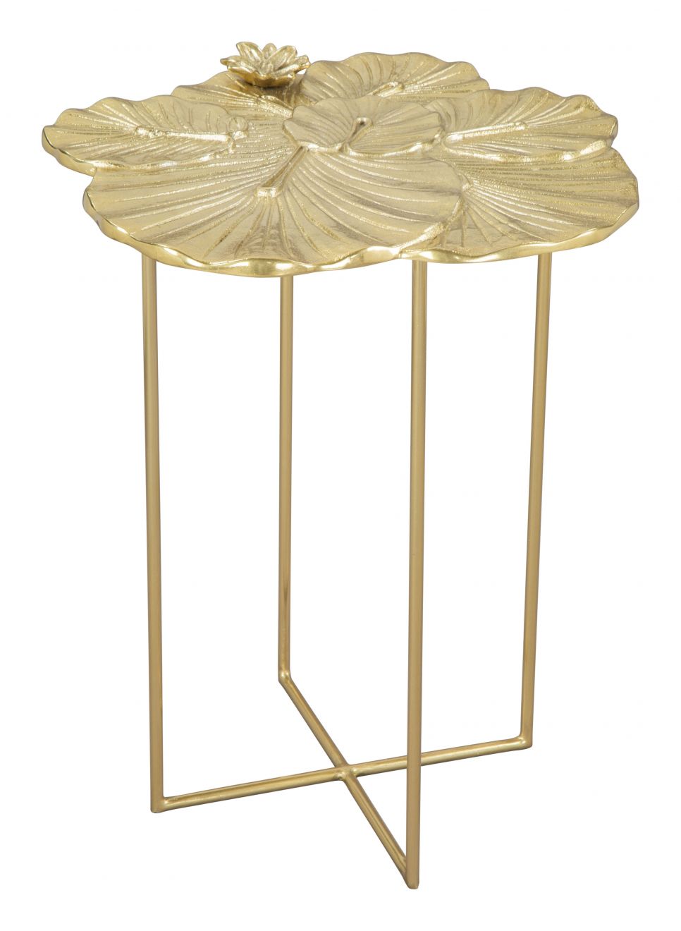 109382 - Lotus Side Table Gold