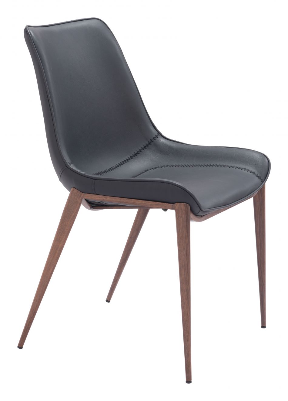 109933 - Magnus Dining Chair Black & Walnut