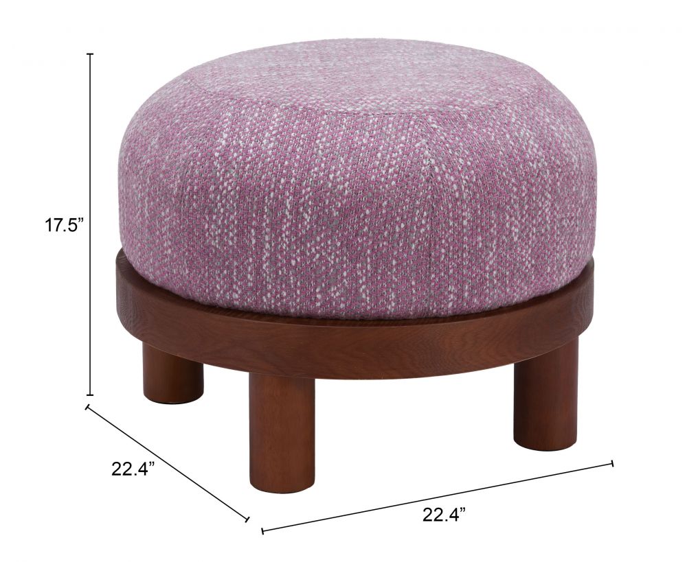 110185 - Gome Ottoman Wisteria Purple