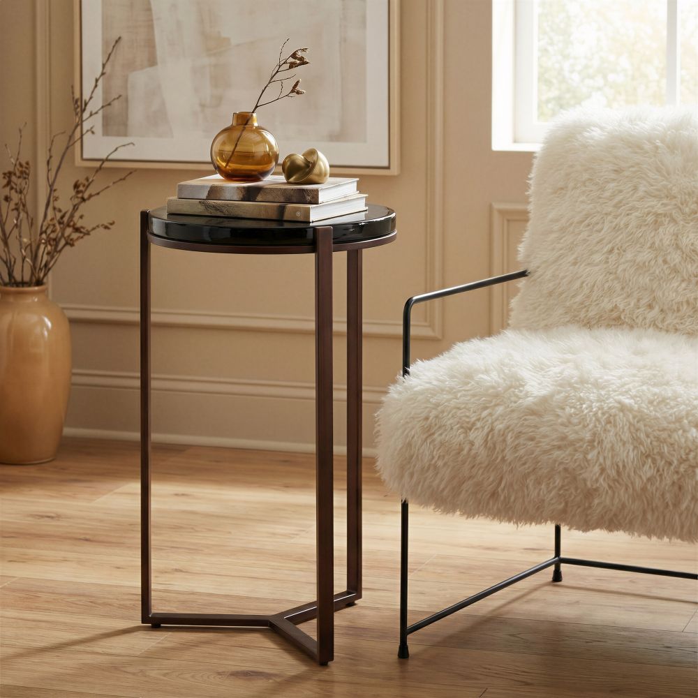 110613 - Daiza Side Table Bronze