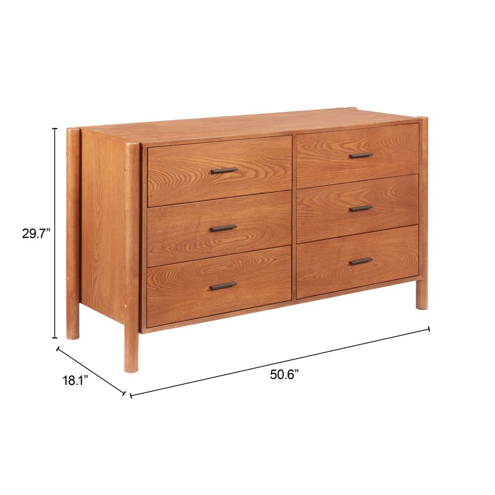 チェスト 110657 - Beleza Dresser Walnut