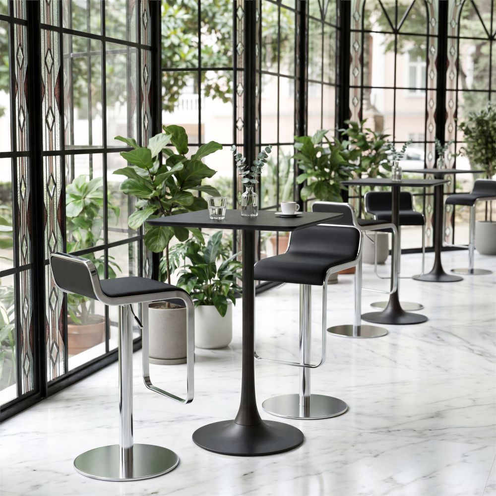 110878 - Equino Barstool Black