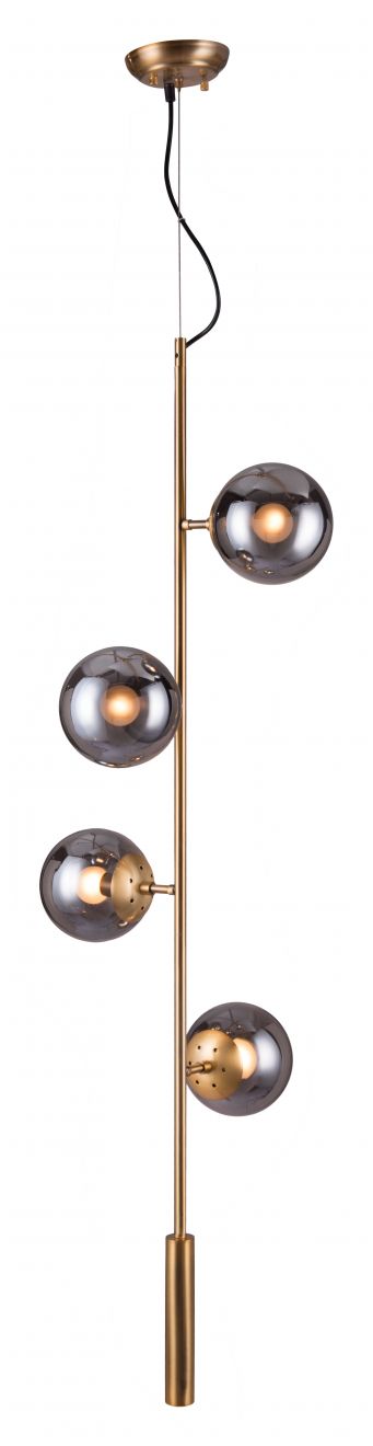 56111 - Zatara Ceiling Lamp Brass