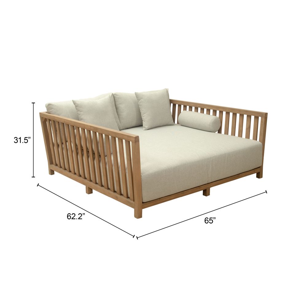 704099 - Teras Daybed Gray