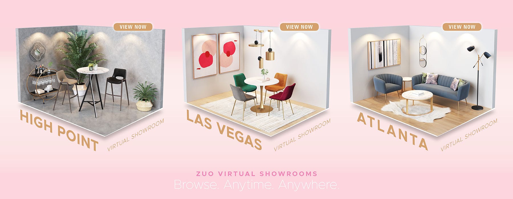 No Traveling, No Problem, visit one of our Virtual Showrooms today!