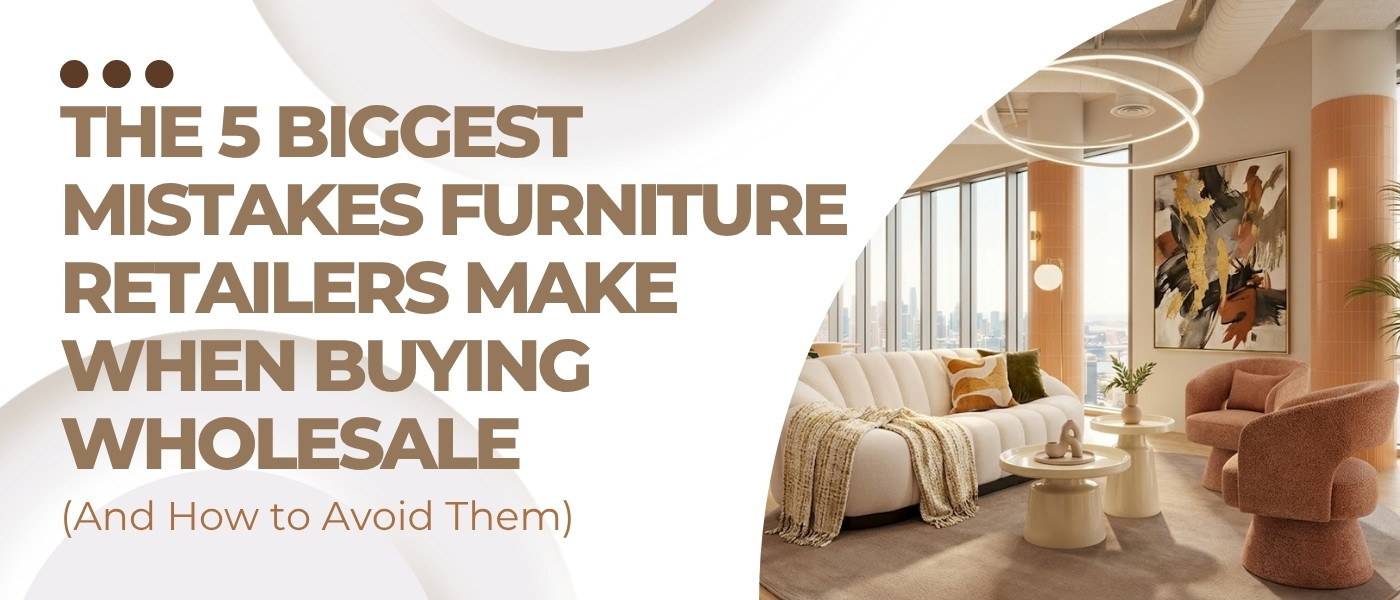 The 5 Biggest Mistakes Furniture Retailers Make When Buying Wholesale (And How to Avoid Them)