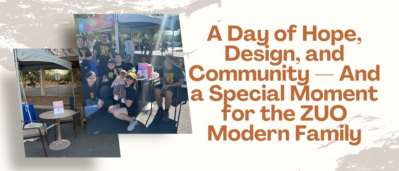 A Day of Hope, Design, and Community — And a Special Moment for the ZUO Modern Family