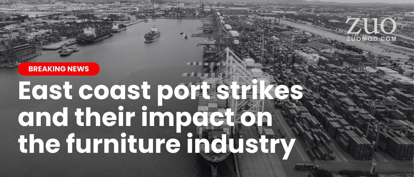 East Coast Port Strikes and Their Impact on the Furniture Industry