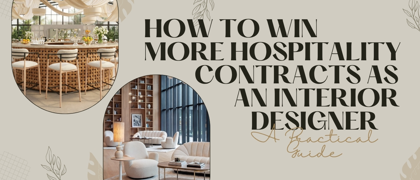 How to Win More Hospitality Contracts as an Interior Designer: A Practical Guide