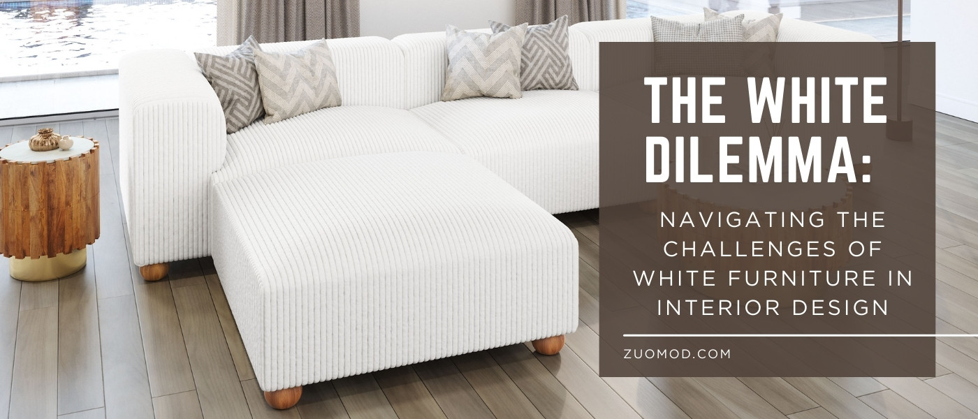 The White Dilemma: Navigating the Challenges of White Furniture in Interior Design