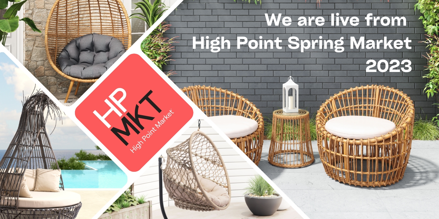 We are live from High Point Spring Market 2023!