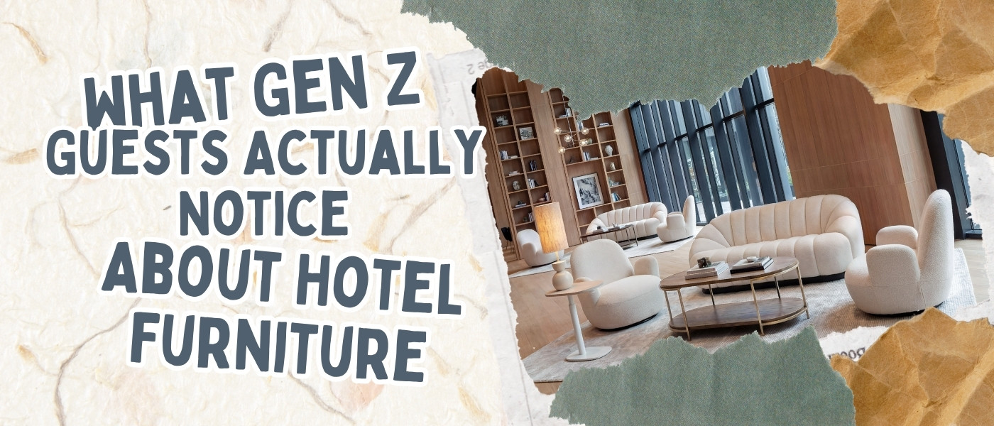 What Gen Z Guests Actually Notice About Hotel Furniture